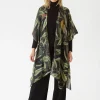 Kew Evergreen Black Wool Throwover