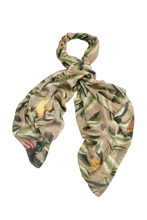 Kew Evergreen Stone Scarf