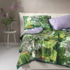 Kew Hydrangea Lime Bedspread