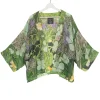 Kew Hydrangea Lime Green Kimono