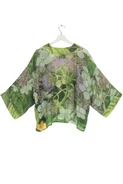 Kew Hydrangea Lime Green Kimono