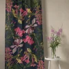 Kew Magnolia Blue Linen Panel