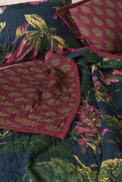 Kew Magnolia Blue Pillow Shams