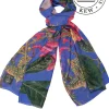 Kew Magnolia Purple Scarf