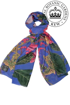 Kew Magnolia Purple Scarf