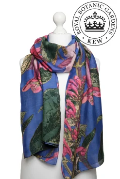 Kew Magnolia Purple Scarf