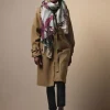 Kew Protea Duck Egg Scarf