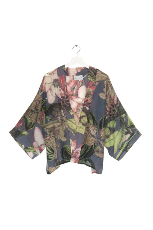 Kew Protea Grey Kimono
