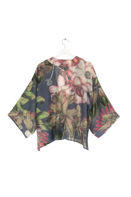 Kew Protea Grey Kimono