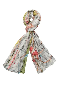 London Map Scarf