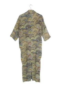 Marbled Green Rachel Dress