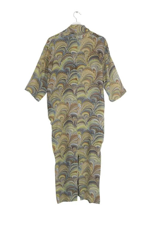 Marbled Green Rachel Dress
