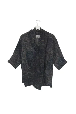 Marbled Indigo Rachel Top