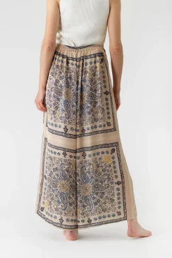 Mehndi Blue Palazzo Pant