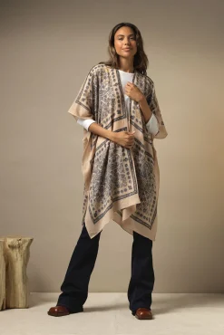 Mehndi Blue Wool Throwover