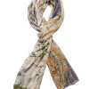 New York City Grey Map Scarf