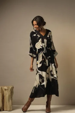 Stork Black Abbi Dress