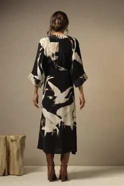 Stork Black Abbi Dress