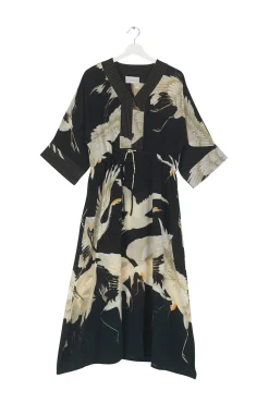 Stork Black Abbi Dress