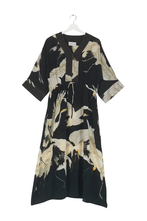 Stork Black Abbi Dress