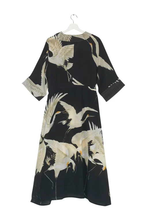 Stork Black Abbi Dress