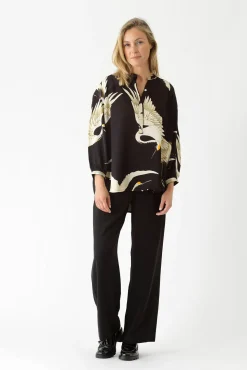 Stork Black Darcy Shirt