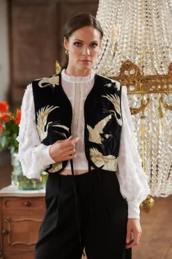 Stork Black Gilet
