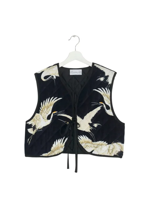 Stork Black Gilet