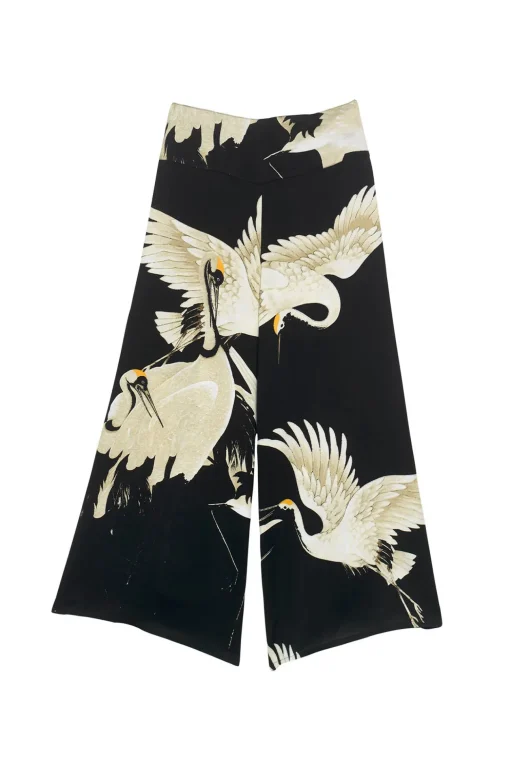 Stork Black Palazzo Pant