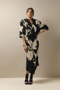 Stork Black Rachel Dress