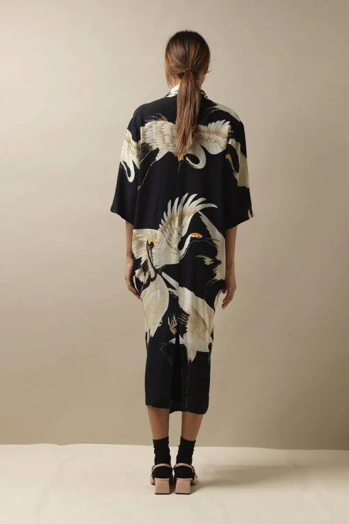Stork Black Rachel Dress