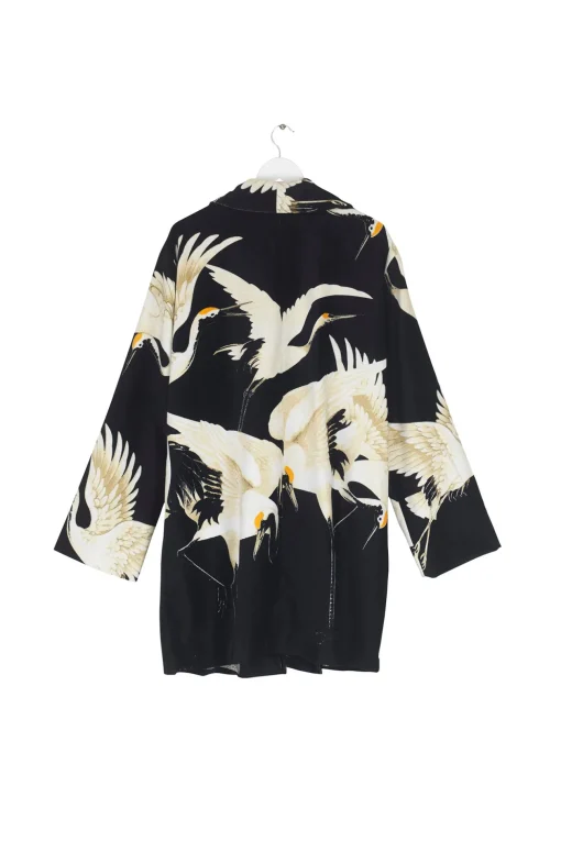 Stork Black Velvet Boyfriend Jacket