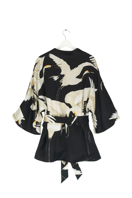 Stork Black Wrap Jacket