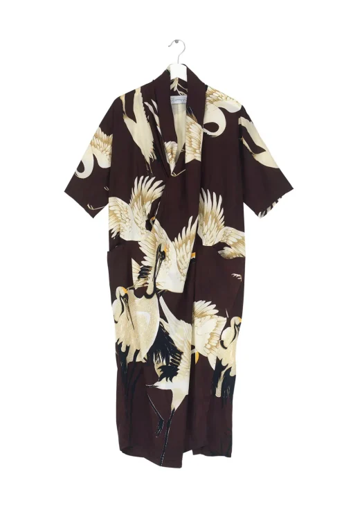 Stork Burgundy Rachel Dress