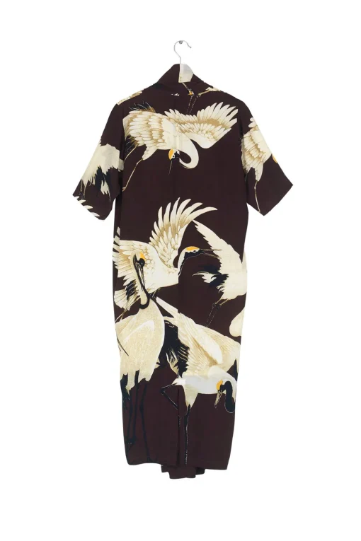 Stork Burgundy Rachel Dress