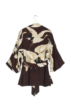 Stork Burgundy Wrap Jacket