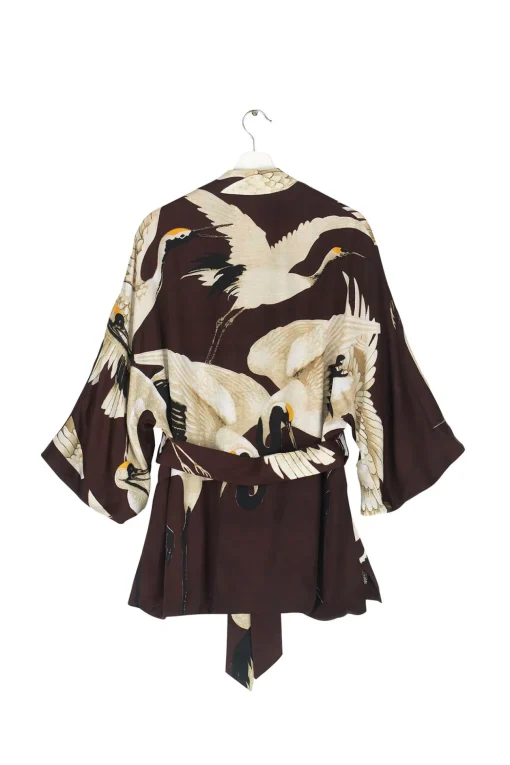 Stork Burgundy Wrap Jacket