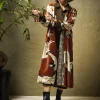 Stork Cigar Velvet Duster Coat