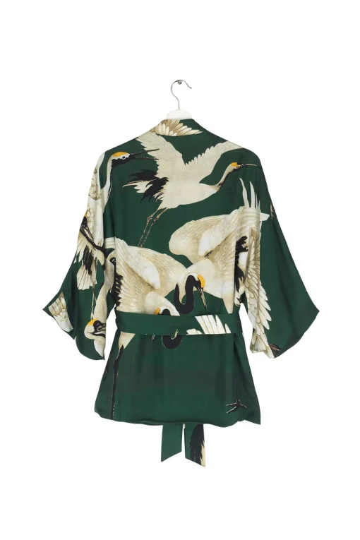 Stork Forest Green Wrap Jacket
