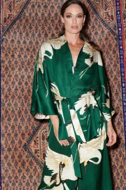 Stork Forest Palazzo Pant
