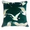 Stork Forest Square Velvet Cushion