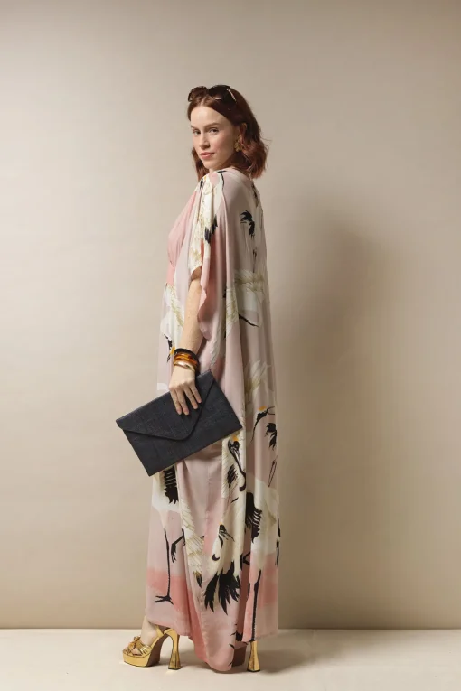 Stork Pink Margeux Kaftan