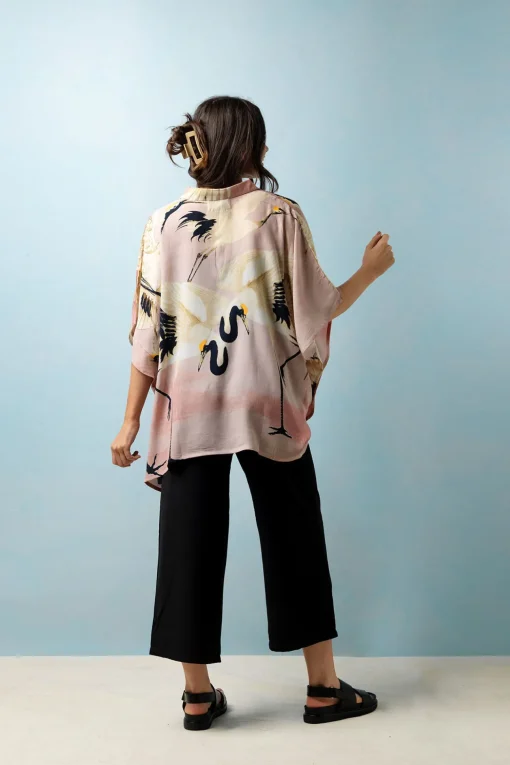 Stork Pink Tunic Top