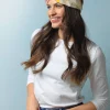 Stork Plaster Pink Headband