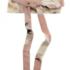 Stork Plaster Pink Obi Belt