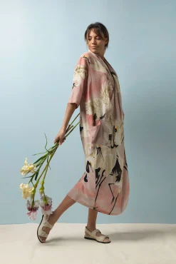 Stork Plaster Pink Rachel Dress
