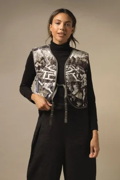 Sunburst Grey Gilet