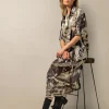 Sunburst Grey Rachel Dress