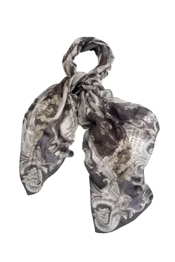 Sunburst Grey Scarf