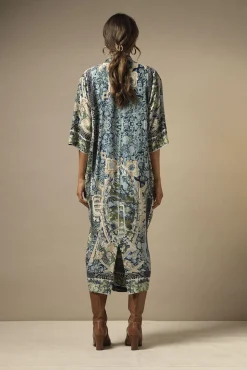 Tapestry Sea Blue Rachel Dress